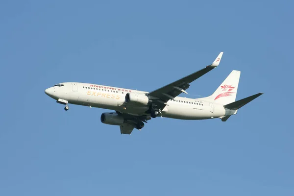 B-Kxg Boeing 737-800 letecké společnosti Hongkong Express. — Stock fotografie