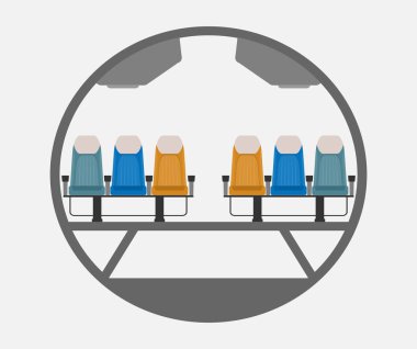 Dar vücut uçak çapraz bölüm