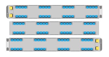 Yolcu metro tren koltuk haritasını 