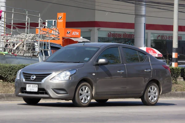 Private Eco car, Nissan Almera,N17 — Stock Photo, Image