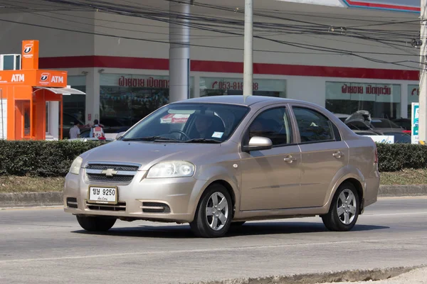 Private car, Chevrolet Aveo. — Stock Photo, Image