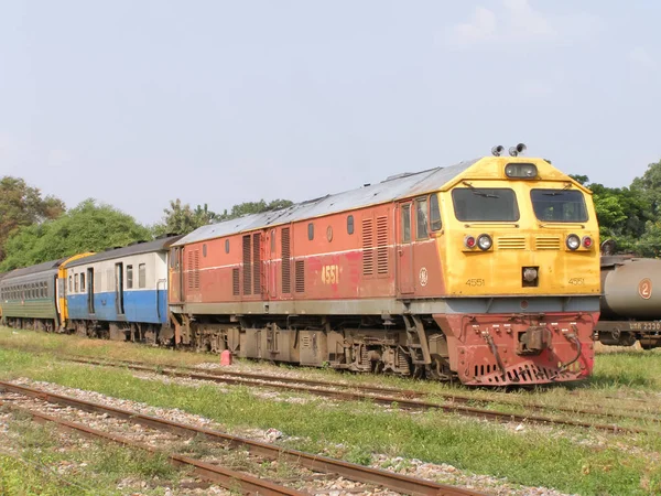 GE Diesel Locomotive NO 4551. — Stock Photo, Image