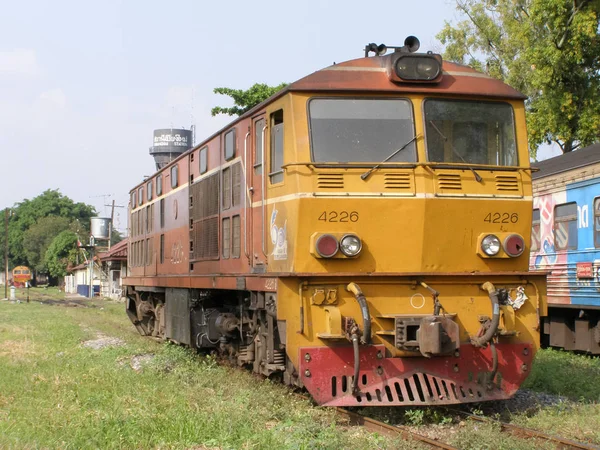 Alsthom Diesel locomotiva n 4226 — Fotografia de Stock