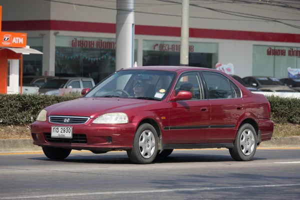 Saját régi autó Honda Civic hatodik generációs — Stock Fotó