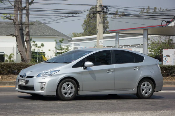 Prywatny samochód Toyota Prius Hybrid System — Zdjęcie stockowe