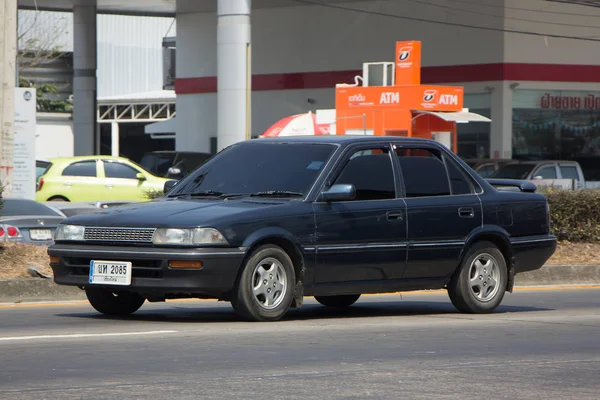 Private Old car, Toyota Corolla — Stock Photo, Image