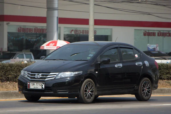 Private Stadt Auto Honda Stadt. — Stockfoto