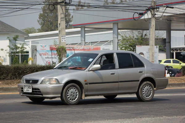 Privé auto Honda stad. — Stockfoto