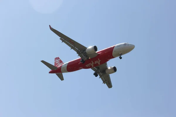 HS-BBG Airbus A320-200 de Thaiairasia . — Foto de Stock