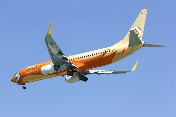 HS-DBF Boeing 737-800 of NokAir   Low-cost Airline — Stock Photo, Image