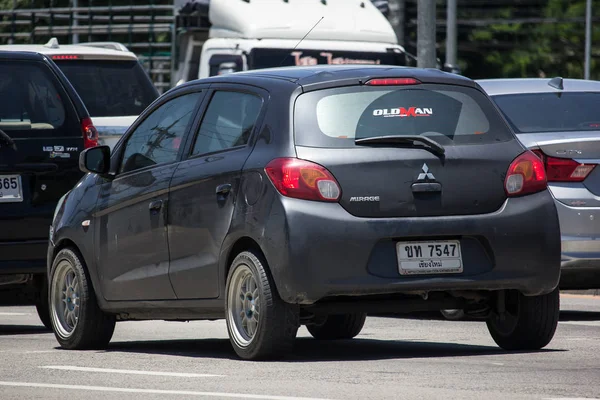 Privata Eco bil Mitsubishi Mirage — Stockfoto