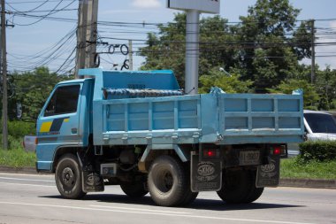 Özel Isuzu damperli kamyon. 