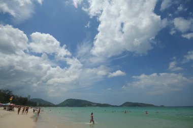  Tropikal Phuket Island Beach turizm etkinliği