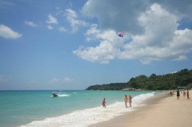  Tropikal Phuket Island Beach turizm etkinliği