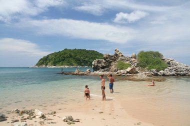  Tropikal Phuket Island Beach turizm etkinliği