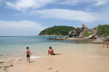  Tropikal Phuket Island Beach turizm etkinliği