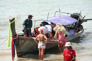  Tropikal Krabi Island Beach turizm etkinliği