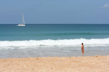  Tropikal Phuket Island Beach turizm etkinliği