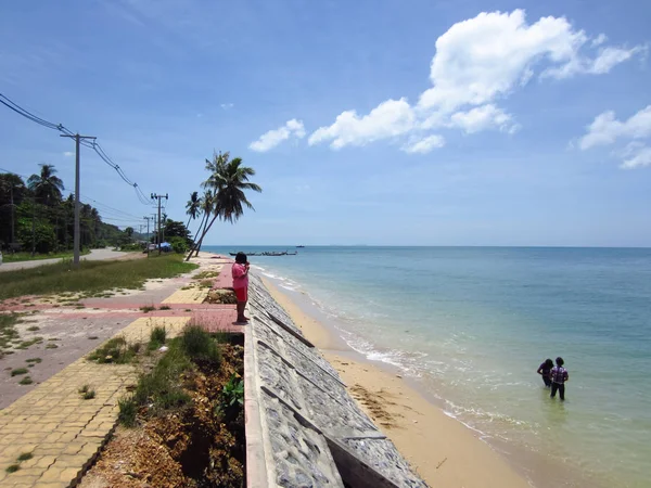 Klong Tob Beach, Lage auf der Insel Lanta — Stockfoto