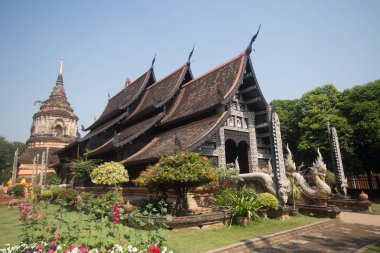 WAT lok molee, eski tapınak Chiang mai City 