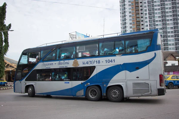 Volvo bus of Transport government company. — Stock Photo, Image