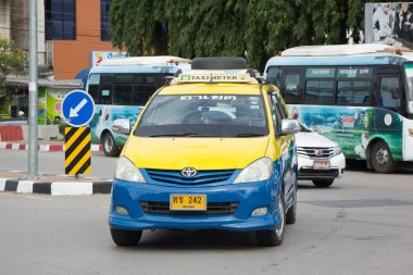 Şehir taksi chiangmai, şehir hizmetinde. 