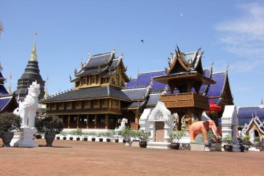 Banden Tapınağı, chiangmai tapınakta güzel