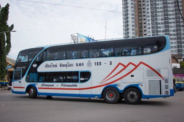 Srithawong tur şirketi otobüs güzergahı Phitsanulok ve Chiangmai