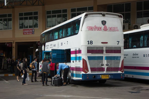 Bus van Sombattour bedrijf. — Stockfoto