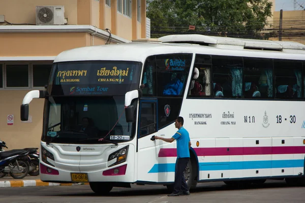 Buss för Sombattour företag. — Stockfoto