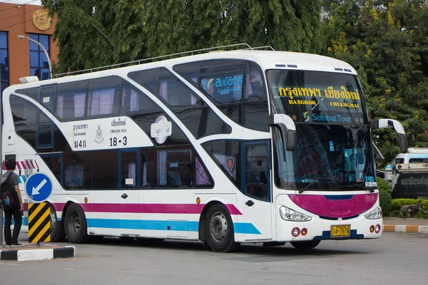 Bus of Sombattour company. — Stock Photo, Image