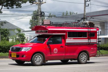 Turuncu mini kamyon taksi chiangmai