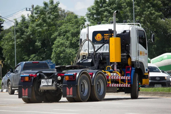 Trailer Dump Truck of Payawan Transport Company. — Stock Photo, Image