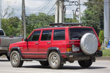 Özel 4 x 4 jeep Cherokee araba.
