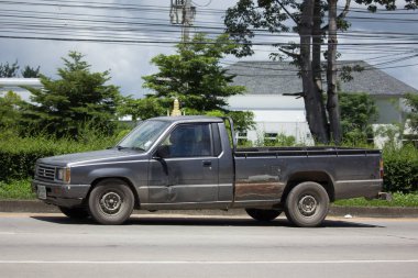  Özel eski pikap Araba, Mitsubishi Siklon. 