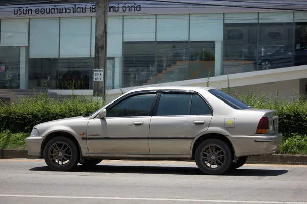 Prywatne miasta samochód Honda City. — Zdjęcie stockowe