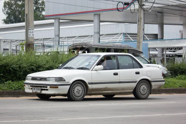 Carro velho privado, Toyota Corolla — Fotografia de Stock