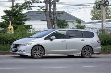 Özel eski Honda Odyssey van. 