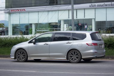 Özel eski Honda Odyssey van. 