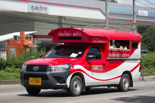 Toyota Hilux Revo Orange mini truck taxi chiangmai