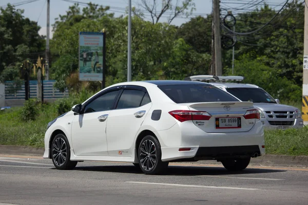 Carro particular, Toyota Corolla Altis. Décima primeira geração Black Top — Fotografia de Stock