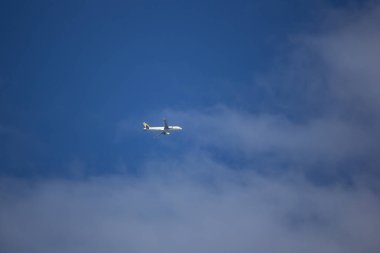 9V-Tar Airbus A320-200 Scoot hava yolu. 