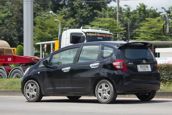 Prywatne miasta samochodu Honda Jazz. — Zdjęcie stockowe