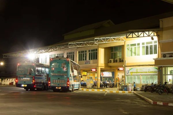 Bus of Sombattour company. — Stock Photo, Image