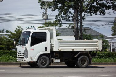 Özel Isuzu damperli kamyon. 