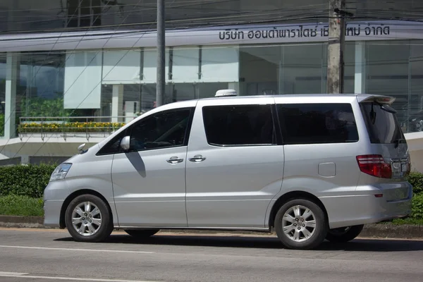 Privado Toyota Alphard luxo Van — Fotografia de Stock