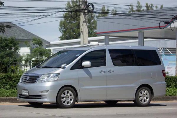 Privado Toyota Alphard luxo Van — Fotografia de Stock