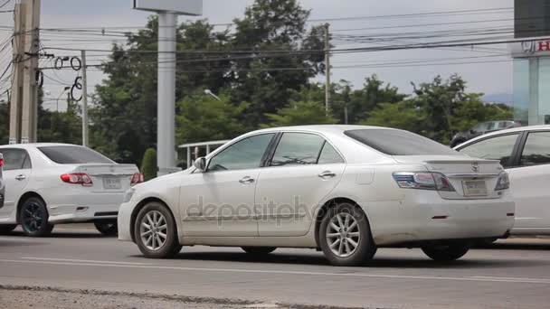 Carro particular toyota Camry . — Vídeo de Stock