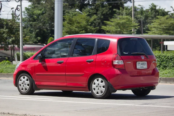 Cidade privada Car Honda Jazz Hatchback . — Fotografia de Stock