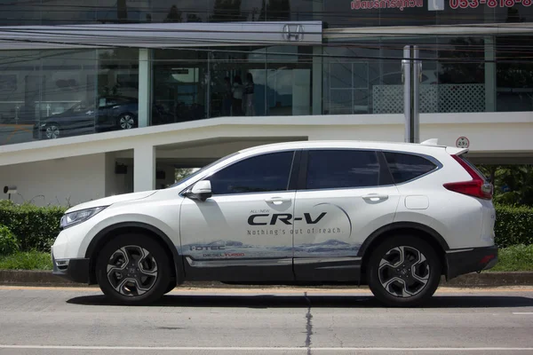 Privado Nueva Ciudad Suv Car. Honda CRV . — Foto de Stock